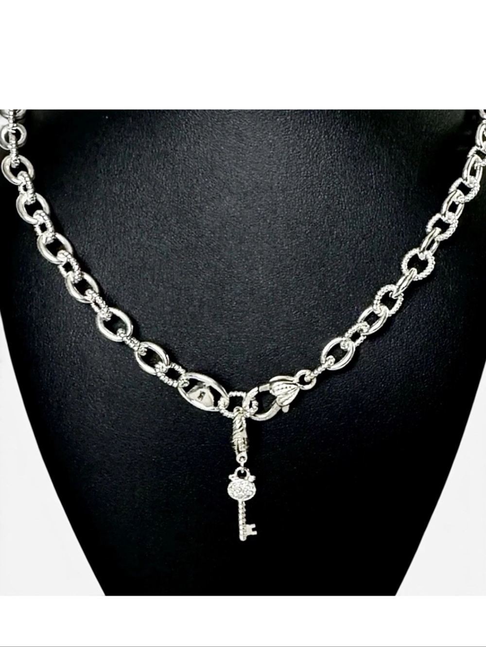 Judith Ripka Sterling Silver Necklace